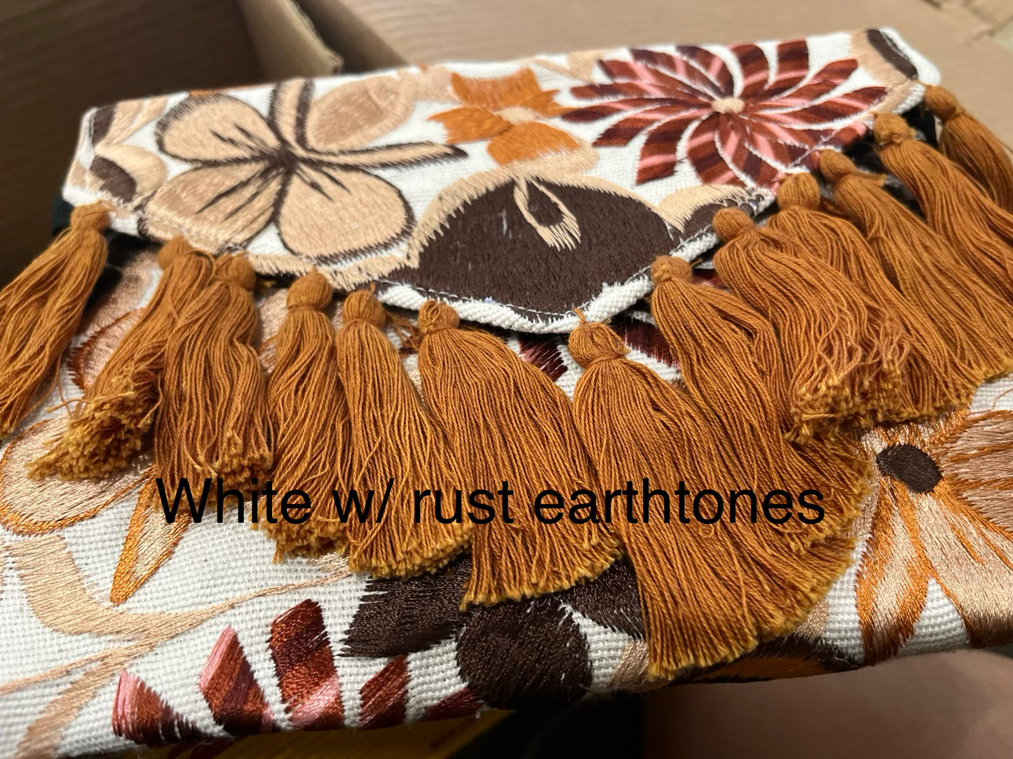 Handmade Embroidered Clutch