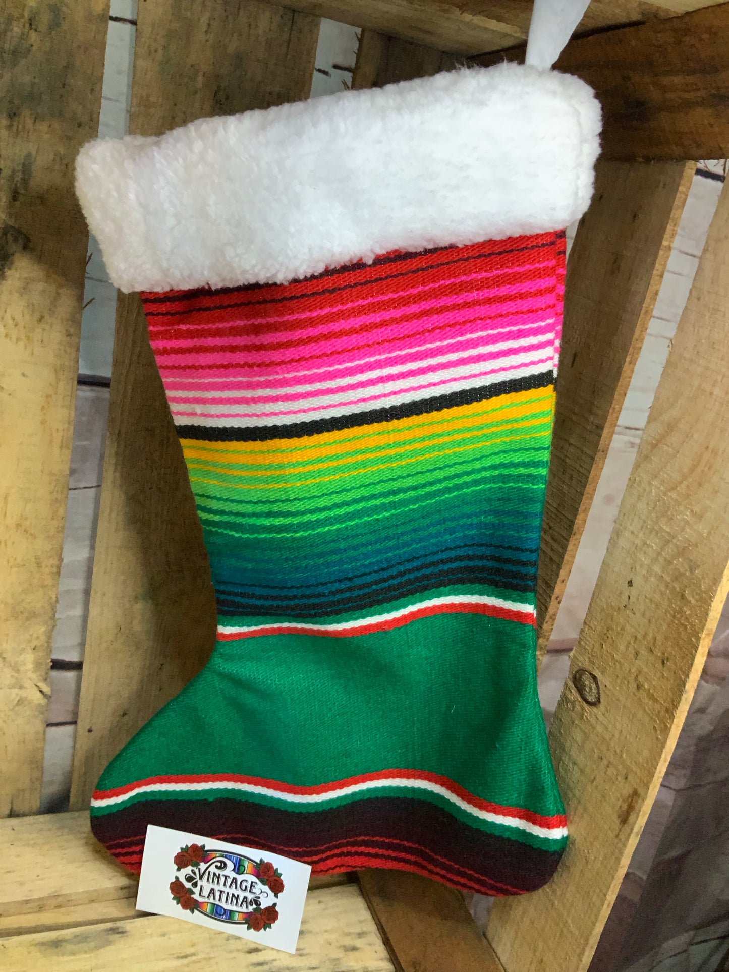 Sarape Christmas stockings
